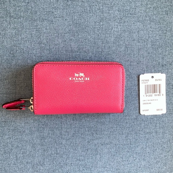 Coach Handbags - Coach Fuchsia Wallet
